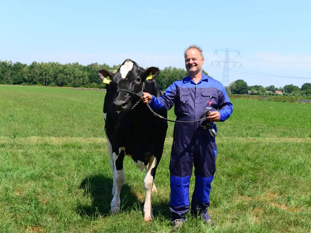 René van Herpen American Holsteins met Empowerdochter