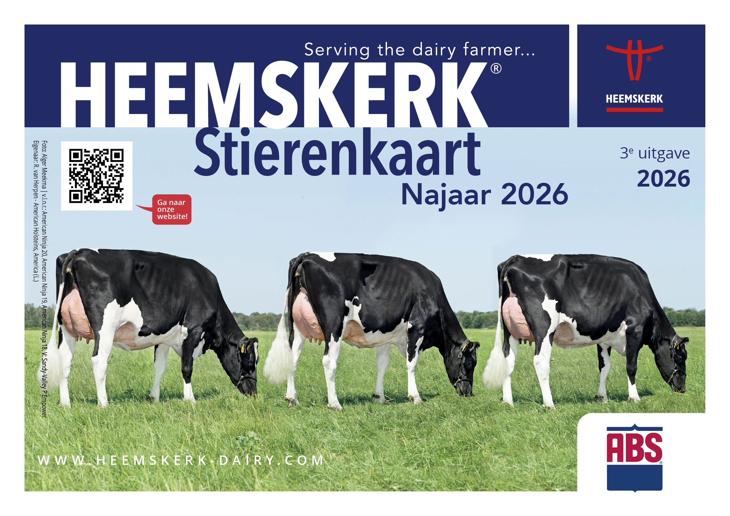 Stierenkaart voorpagina