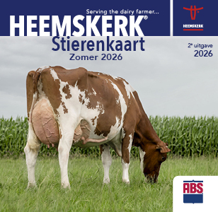 Stierenkaart Zomer 2026