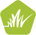 logo gras, gewassen