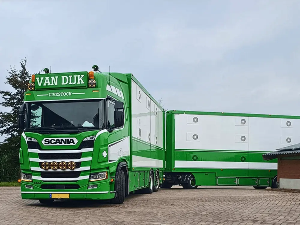 vrachtwagen van Dijk 