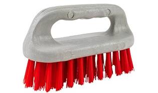 Gartenschrubbürste mit Griff
