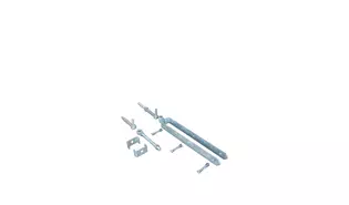 Set Poortscharnieren