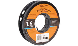 Câble de terre 1,6mm souple, rouleau de 10m, 100 Ohm/km