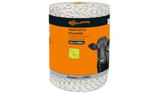 Vidoflex 6 PowerLine blanc 1000m