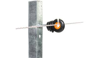 Ringisolator XDI für Metallpfähle M6 x 23 cm (10)
