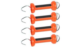 Torgriff Soft Touch Orange Breitband (Edelstahl) 4er Pack (4)