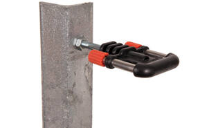 Torgriff-Isolator 2fach für Metallpfähle / M6 (5)