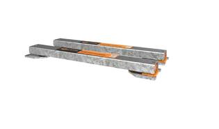 Barres de pesée sans fil 2500 kg - 1000 mm