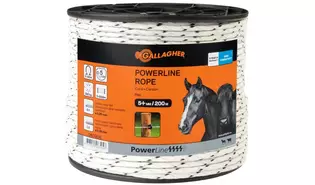 PowerLine cord wit 200m