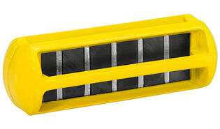 Aimant en cage Forte jaune, 10pcs