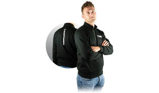 Sweater half zip Dairy Farmer